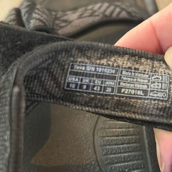 TEVA Mens Hiking Sandals Size 10 - Picture 7 of 7